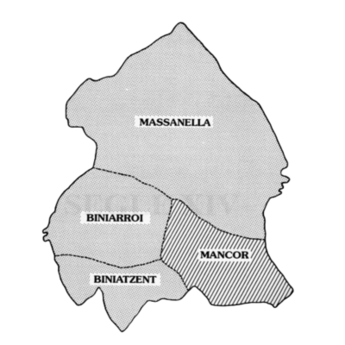 Mapa termino de Mancor